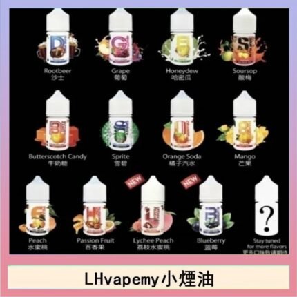 LHvapemy馬來西亞主機小煙油30ml