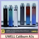 UWELL Caliburn A3S咖哩棒A3S POD電子煙主機官網評價說明書